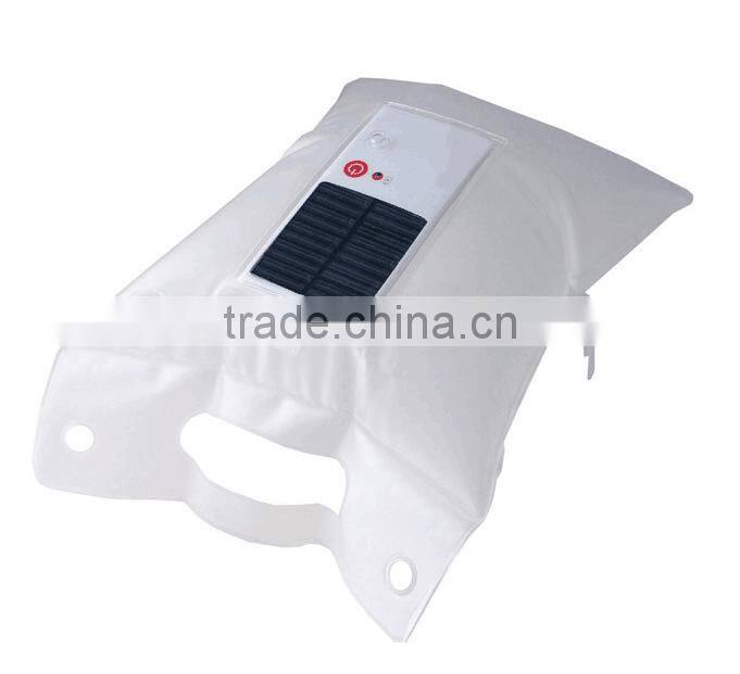 Fashion Solar Outdoor Light Portable Waterproof Folding Inflatable tent Camping lantern Emergency lamp