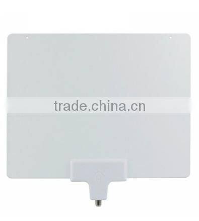 2016 Ultra-thin Flat Indoor HDTV Antenna Portable Satellite UHF/VHF DVB-T Digital Indoor TV Antenna