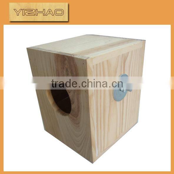 Decorative wooden bird house