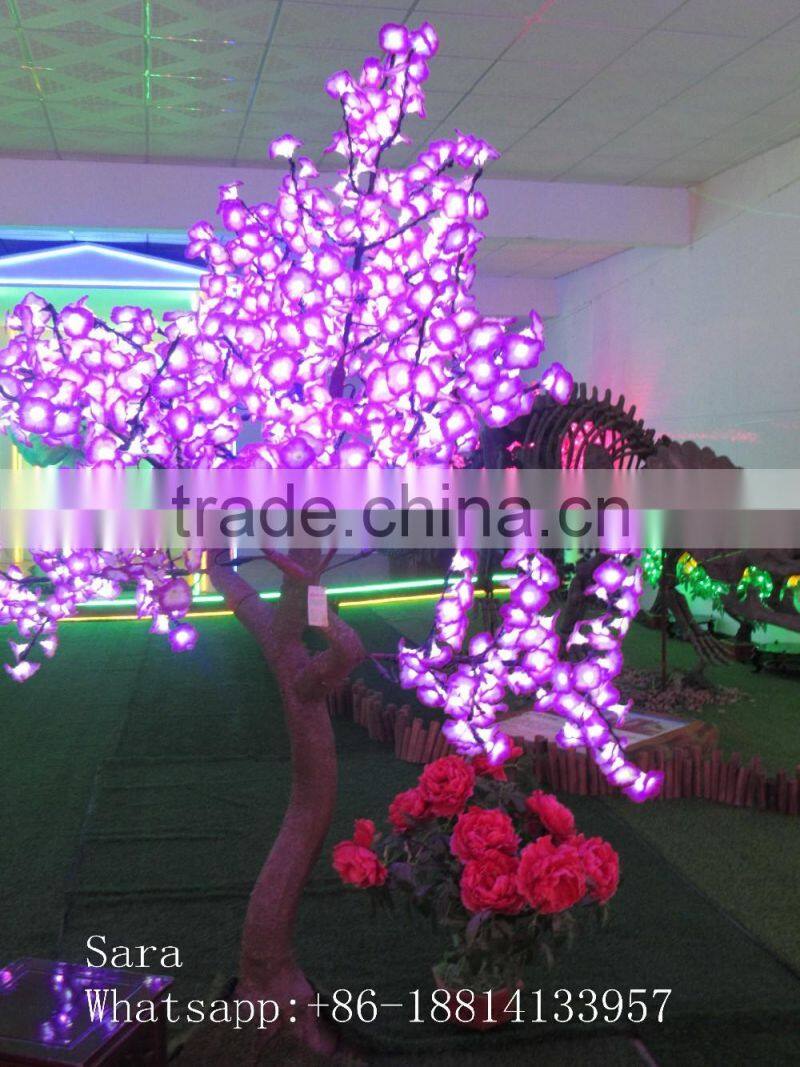 led cherry blossom flower tree string light invisible outdoor christmas tree lights