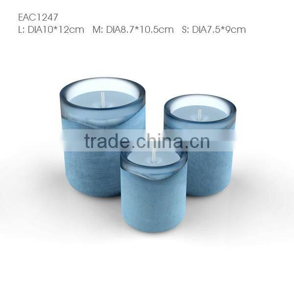 Soy wax candle jar decorative ceramic candle jars