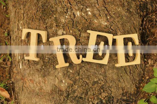 Free Shipping Modern Home Decor Wooden Letter Furnishing Articles Big Size Letter Indoor Home Decoration 10 *10*1.5cm