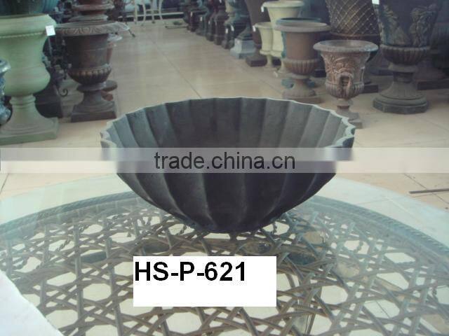 Beautiful decorative flower pot home decor flower pot antique cast iron flower pot