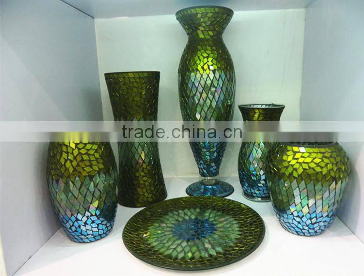 Various Styles Chinese Mosaic Big Decorative Vase