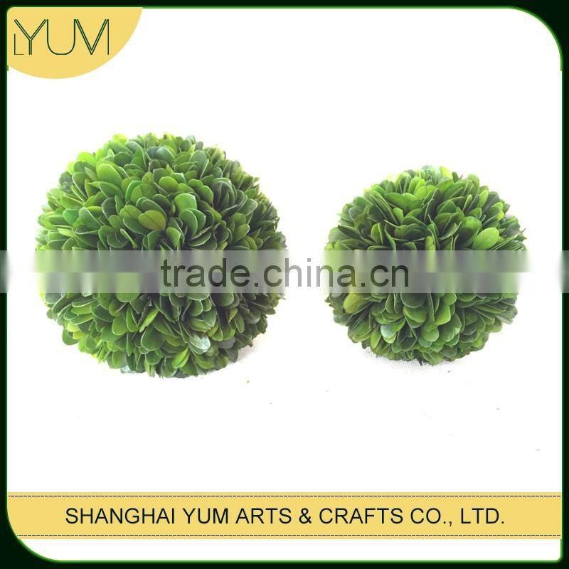preservative boxwood ball and preseved ball topairy for America markets