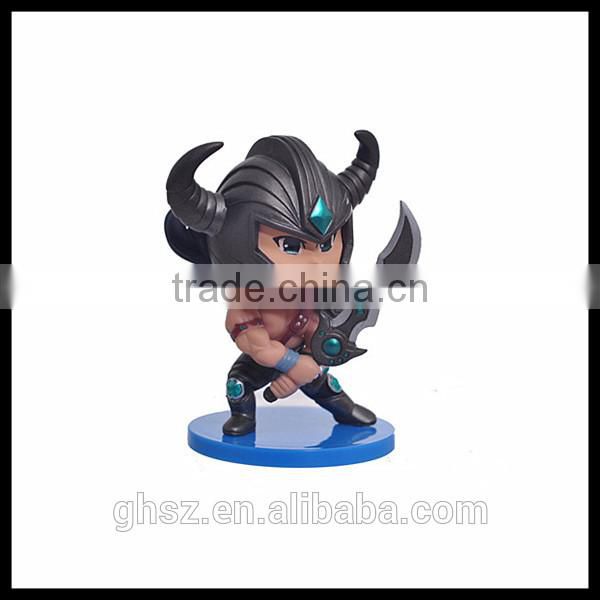 Guo hao hot sale custom resin lol figurine , hot game figure toys
