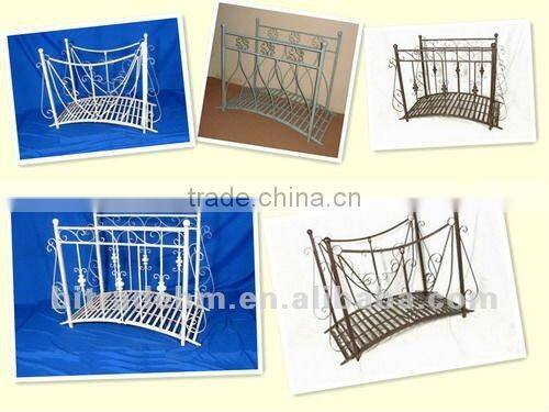 metal garden bridge