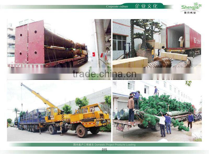 outdoor artificial ficus tree fake banyan green leaves tree for decoration