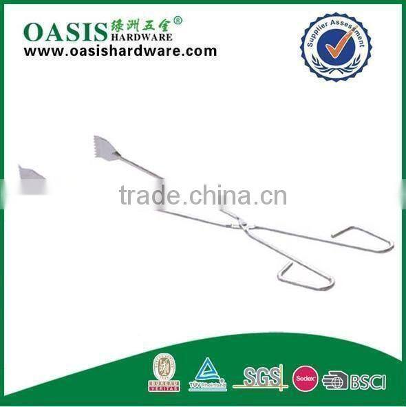 24-33cm food tongs/kitchen food tongs/kitchen tong /serving tong,Food Tong with Chrome Plate/Stainless steel food tong