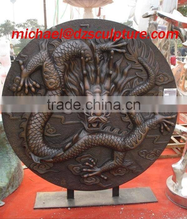 Best selling bronze tiger relief statue sale