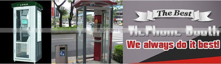 2014 metal public wall mirror red london antique telephone booth decoration for sale