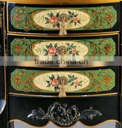 Antique reproduction chinese style cabinet design,curio cabinet FA-203P-01