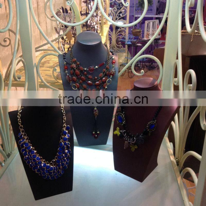 Leather ring tray ring display