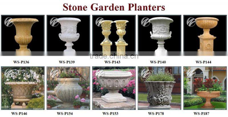 Wholesale High Quality Modern Garden Granite Planters