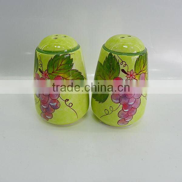 Double ceramic pepper jar