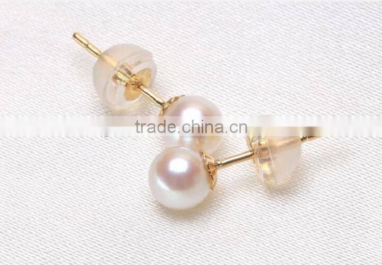 ladies designs 6-6.5 mm Akoya pearl earring