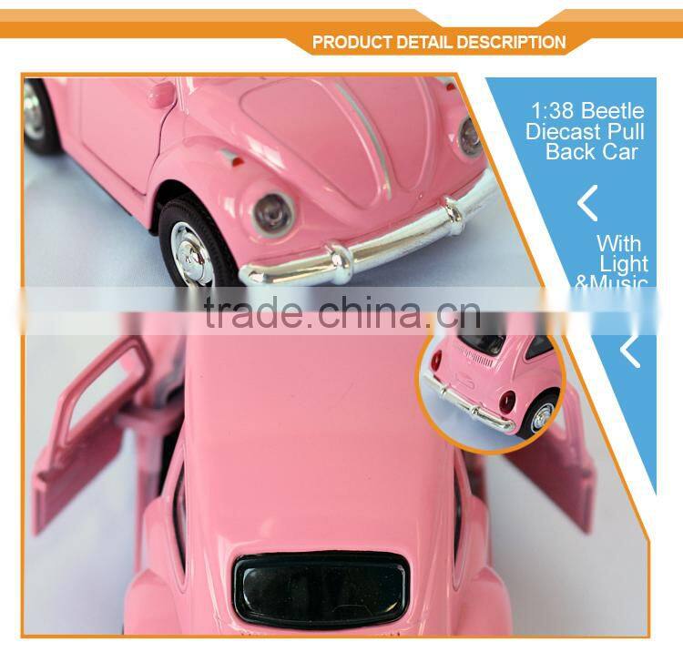 1:38 kids games toy cars bettle alloy car toy car prices china