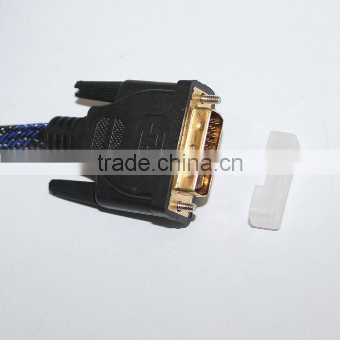 Factory price of Good quality DVI 24+5 Pin Male to DVI 24+5 Pin Male with OEM service H