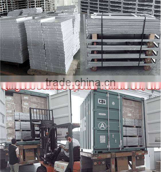 Metal sheet flower cart for transporting flowers with price