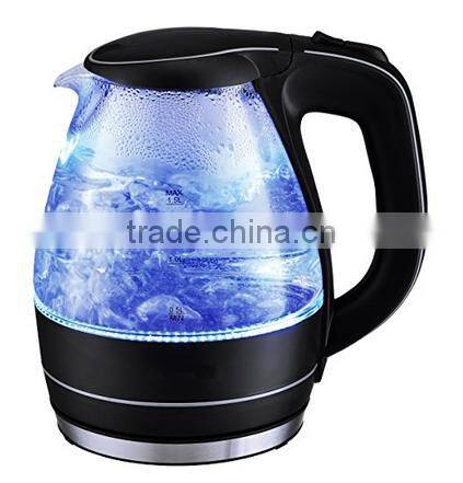 specification electric glass water kettle 2200w