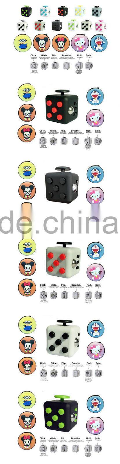 Hot selling plastic cube stress reliever cube