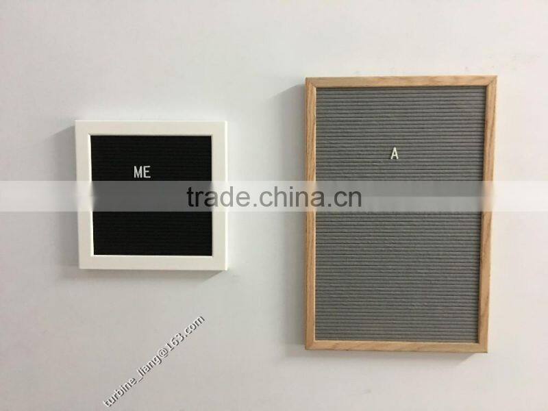 12 x 18 inch menu boards Slotted Felt Letter Board for wholesale