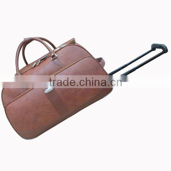 Stylish Waterproof PVC Bags Traveling Bags With Trolly Sport Bags