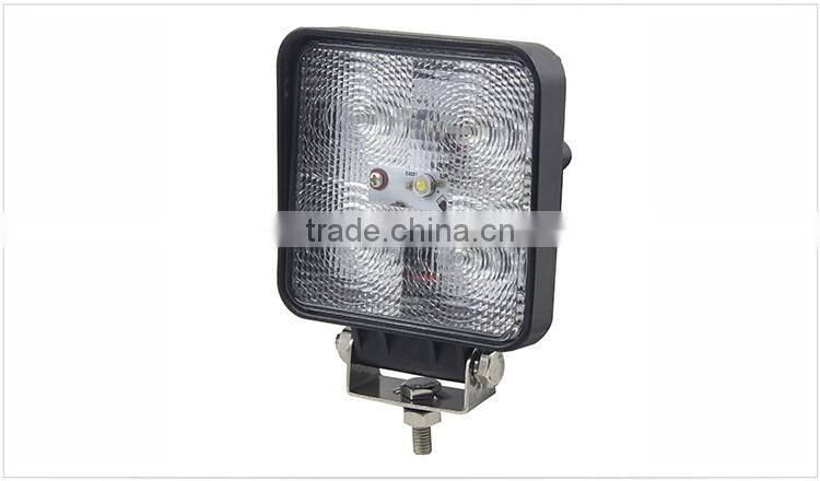 15W LED Work Plough Light Lamp ON/OFF Switch Auxiliary LED Light