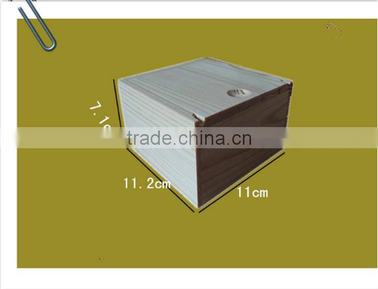 Beautiful and classical wooden chinese tea box with sliding lid
