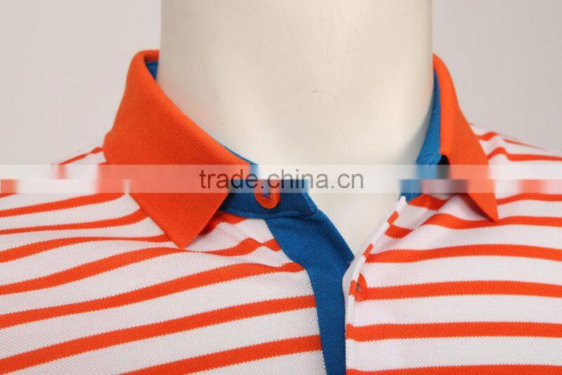 Cotton polo shirt embroidery