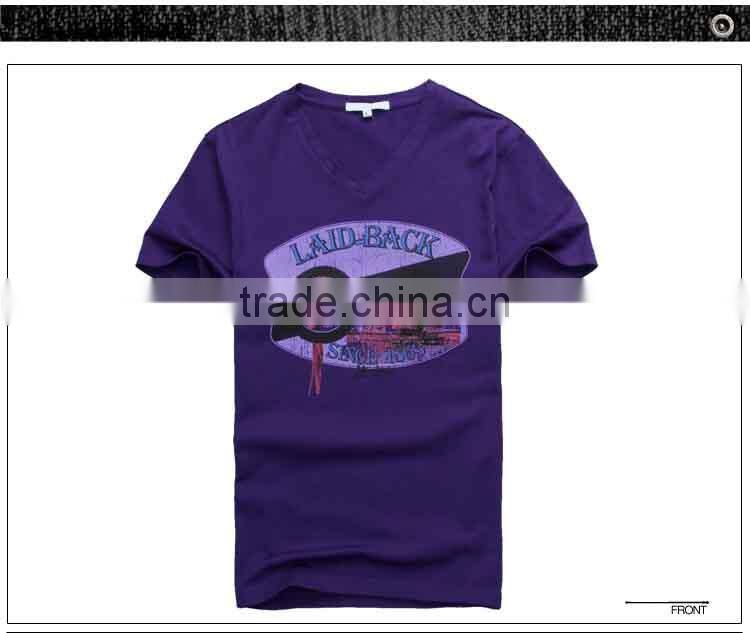 wholesale mens cotton tshirts printed to your design