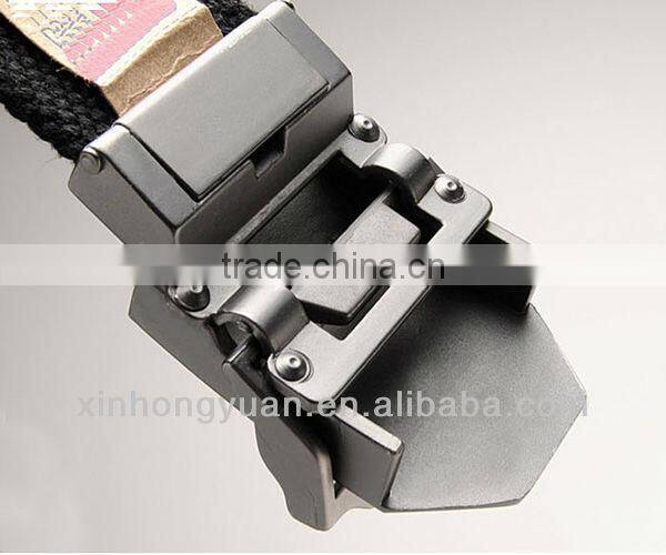 good quality military canvas tan belt for men