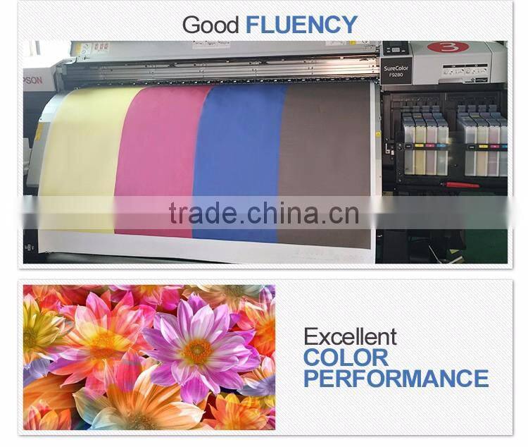 Best selling original quality heat transfer printing on fabric dye sublimation inkjet ink