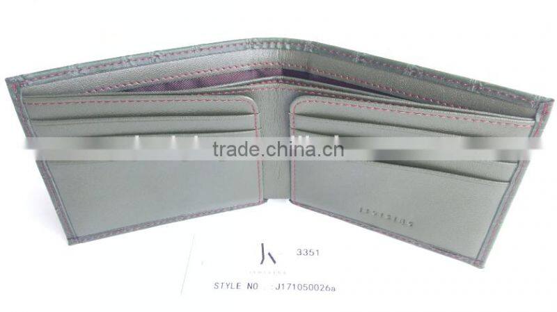 2017 Trend Wallet Men's Wallet Genuine cowhide leather wallet Classical Style Wallet Men's Genuine Leather Wallet money bag