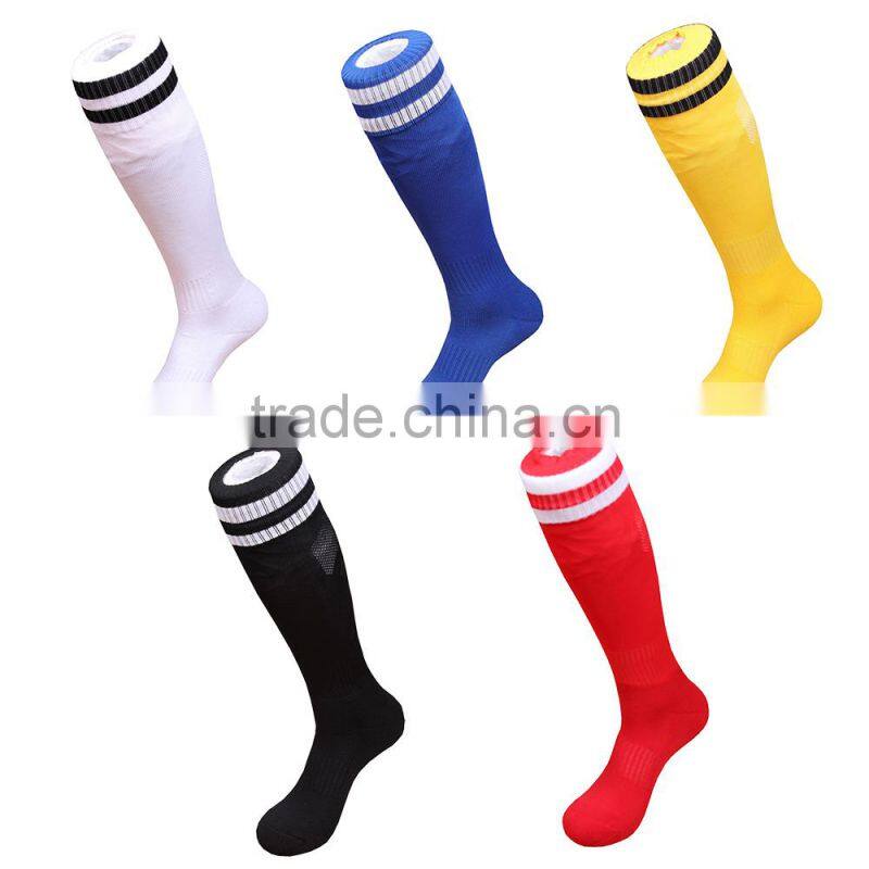 colorful high quality wholesale custom long football socks
