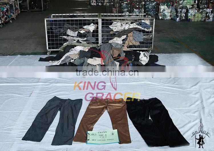 Unsorted Original Men Cotton Pants second hand used clothing