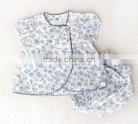 Wholesale Baby Girl Clothes Set For Printed Baby Clothes Romper