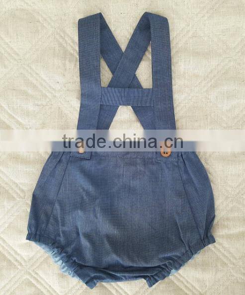Suspender Shorts Baby Clothes Plain Color Apparel Kids Clothing Wholesale
