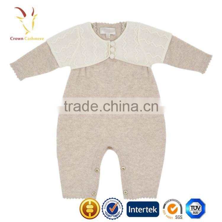 Cashmere Baby Jumper Layette,Cashmere Romper For Baby