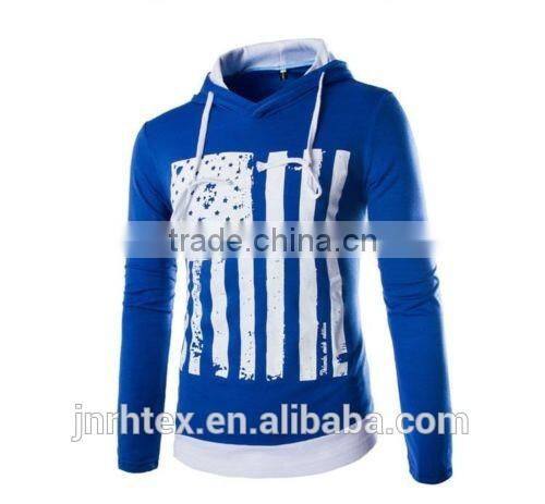 Hot Mens Long Sleeve Custom Print Couple lover Hooded Sweatshirt