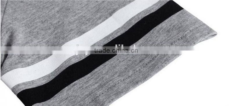 In the summer of 2016 new grey dress with short sleeves