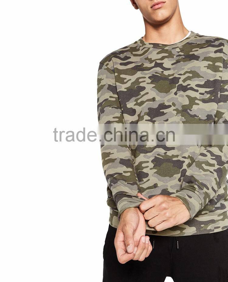 2016 Custom Mens Cheap Fitness Camo Hoodie Sweatshirt Wholesale