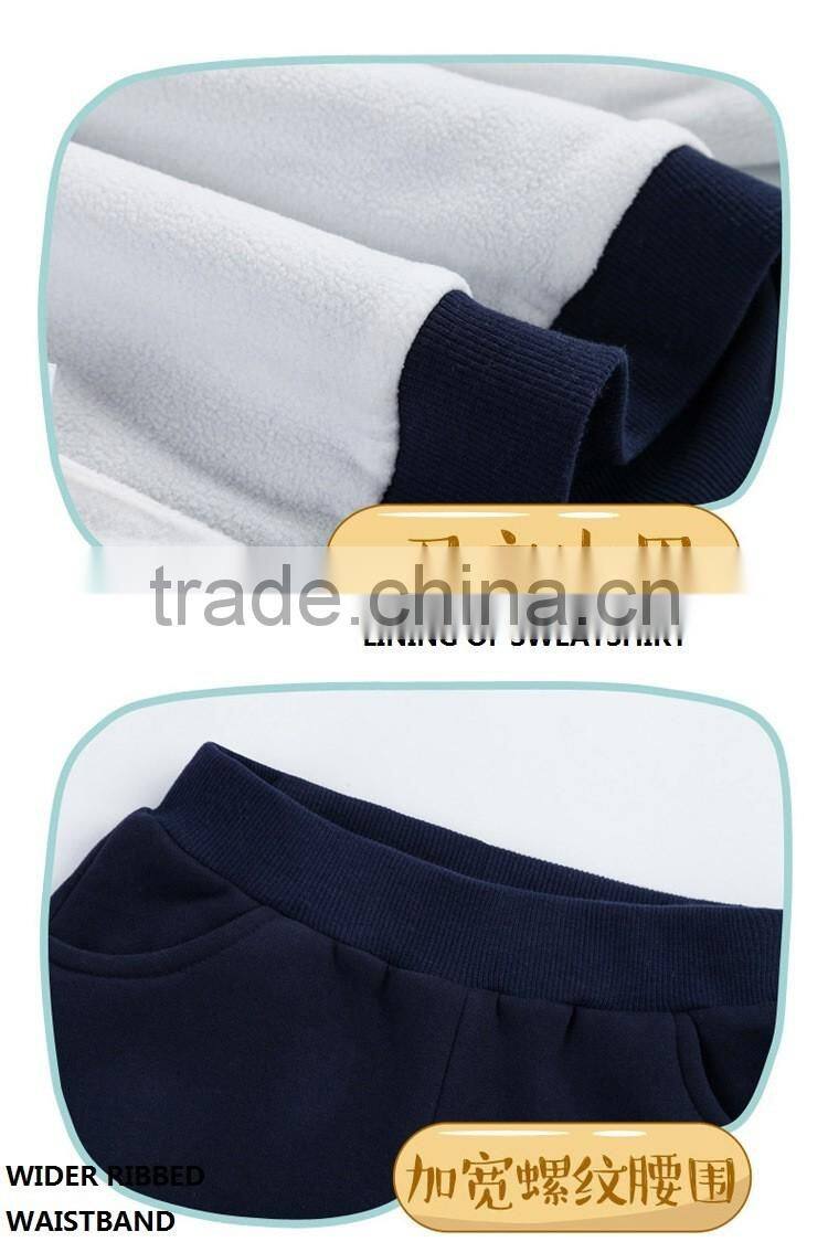 customize kids wear set fashion design children clothing kids winter clothes casual children boys clothes sets