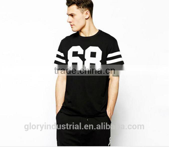 men's black t shirt wholesale china