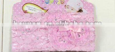 2014 Handmade Lace Hair Bow Wholesale Kids Hair Alligator Clip