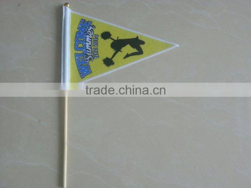 polyester pole hand flag