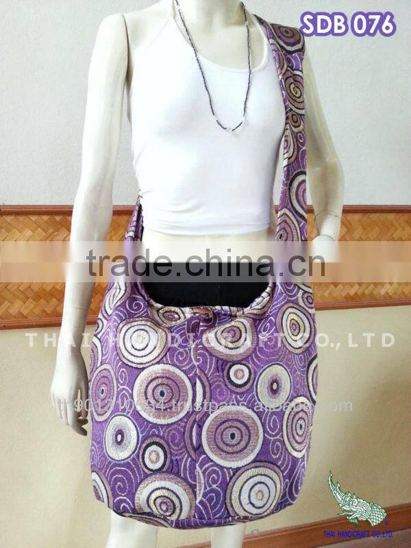 Thai Cotton Shoulder Hippie Boho Hobo Sling Crossbody