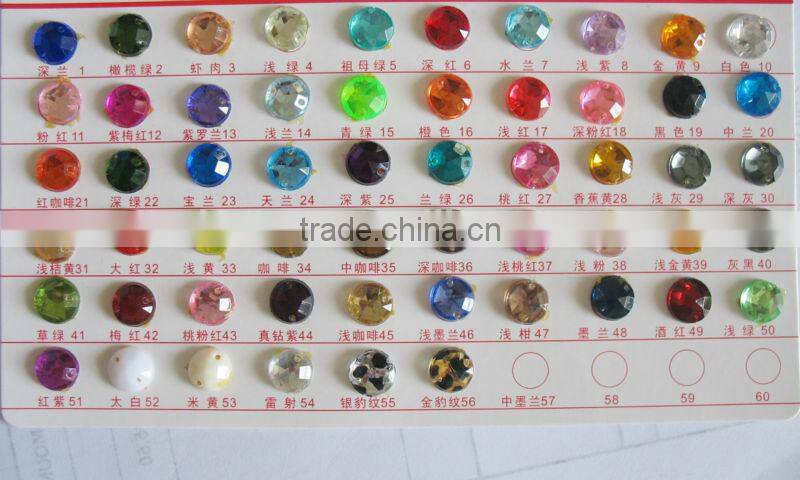 Flat back Tear Drop 17x28mm Citrine Yellow color Sew on Stone Acrylic Rhinestone for clothing shoes wedding dresses