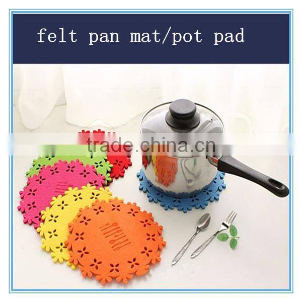 beautiful heat resistance felt funny flower pot holder