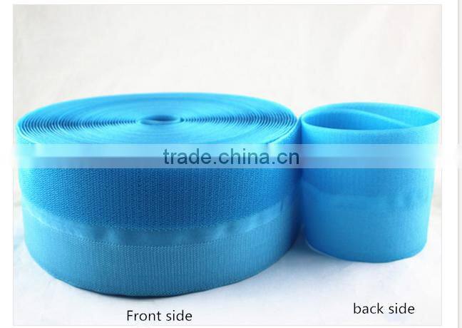 Black white coloured Union one side hook and loop male side female side